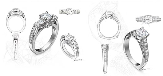 Egyedi tervez�s� gy�r�k