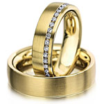 s�rga aranyozott ez�st gy�r�